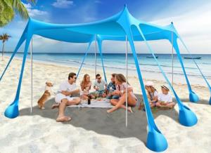 Rhino Valley UPF50+ Beach Tent Sun Shelter