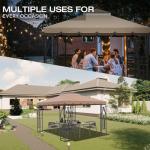 Morikoro 10x10 Double Tier Canopy Cover