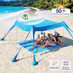 Rhino Valley UPF50+ Beach Tent Sun Shelter
