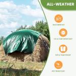 Heavy Duty Waterproof Tarp 16' x 20' for Camping