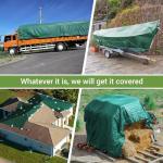 Heavy Duty Waterproof Tarp 16' x 20' for Camping