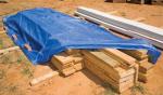 5-Pack Budget-Friendly Waterproof Poly Tarps, 6x8 Feet