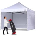 Heavy Duty 10x10 Pop-Up Canopy Tent with Walls