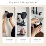 High Pressure Shower Head with Filter for Camping