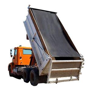 Heavy Duty Black Mesh Tarp 7' x 18