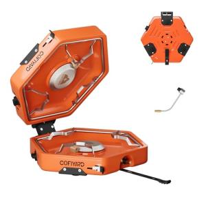 Cofiyard Portable 2-Burner Camping Stove with Bag