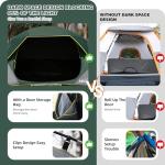 4-Person Waterproof Blackout Camping Tent with Rainfly