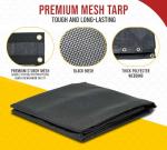 7' x 16' Dump Truck Vinyl Coated Mesh Tarp