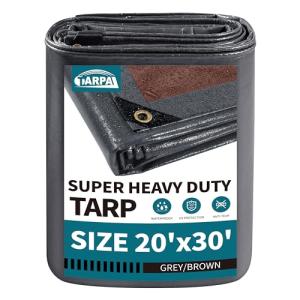 Heavy Duty Waterproof Tarp 20x30 Feet