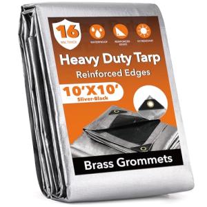 Heavy Duty Waterproof Tarp for Camping and Outdoors