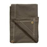 Stansport Heavy-Duty O.D. Green Canvas Tarp 6'x8