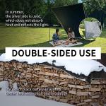 Heavy Duty 10x12 Feet Waterproof Tarp Cover