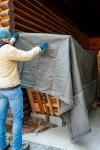 Stansport Heavy-Duty O.D. Green Canvas Tarp 6'x8