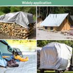 Heavy Duty Waterproof Tarp for Camping and Outdoors