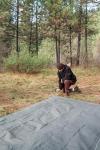 Stansport Heavy-Duty O.D. Green Canvas Tarp 6'x8
