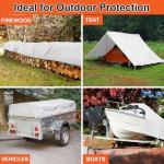 Heavy Duty 10x12 Ft Waterproof Tarp with Grommets
