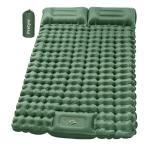 Pretyw Ultralight Double Camping Sleeping Pad with Pillow