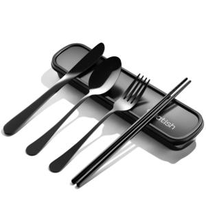 Portable Stainless Steel Camping Utensil Set