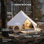 WHITEDUCK Avalon Canvas Bell Tent - Luxury Glamping Tent