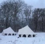 WHITEDUCK Avalon Canvas Bell Tent - Luxury Glamping Tent