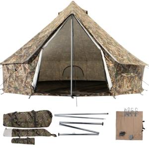 WHITEDUCK Regatta Canvas Bell Tent with Stove Jack