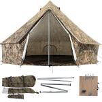 WHITEDUCK Regatta Canvas Bell Tent with Stove Jack