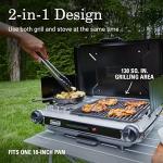 Coleman 2-in-1 Grill & Stove for Camping