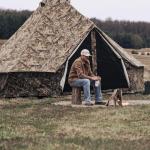 WHITEDUCK Regatta Canvas Bell Tent with Stove Jack