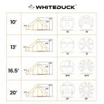 WHITEDUCK Regatta Waterproof Canvas Bell Tent