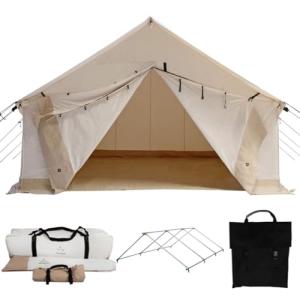 WHITEDUCK Alpha Waterproof Canvas Wall Tent 10'x12