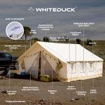 WHITEDUCK Alpha Waterproof Canvas Wall Tent 10'x12