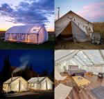 WHITEDUCK Alpha Waterproof Canvas Wall Tent 10'x12