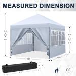 COOSHADE 10x10 Ft Pop Up Canopy Tent