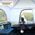REDCAMP 10x10FT Outdoor Pop-Up Camping Tent