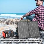 Takki 120W Portable Solar Generator with Panels