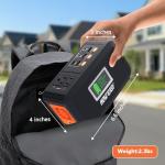 HOWEASY 88Wh Portable Solar Power Station