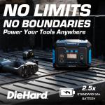 DieHard Portable Power Station - 300W Solar Generator