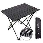 Portable Aluminum Camping Table with Carry Bag