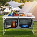 VEVOR Adjustable Folding Camping Kitchen Station