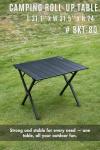 CAMPINGMOON Portable Folding Aluminum Picnic Table