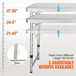 VEVOR Adjustable Folding Camping Kitchen Station