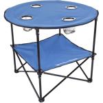 Wakeman Round Folding Camp Table with Cupholders