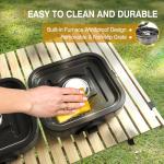 Portable 2-Burner Propane Camping Stove with Carry Bag