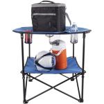 Wakeman Round Folding Camp Table with Cupholders