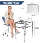 Lightweight 2FT Aluminum Folding Camping Table