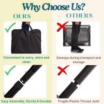 Portable Folding Table with Carry Bag and Holders