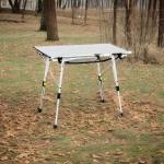 Portable Folding Camping Table with Adjustable Height