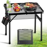 Portable Folding Grill Table for Camping BBQ
