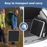 Folding Aluminum Camping Table with Adjustable Legs