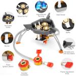 Portable Windproof Camping Stove with Carry Case